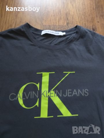 Calvin Klein - страхотна мъжка тениска С, снимка 2 - Тениски - 46019947