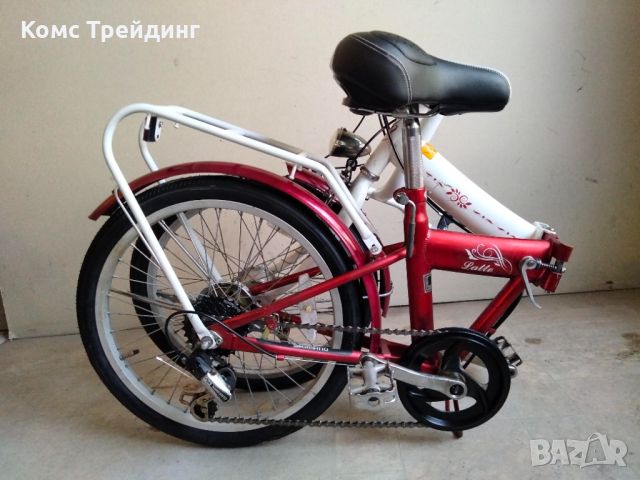 Сгъваем велосипед Latte 20", снимка 3 - Велосипеди - 45728593