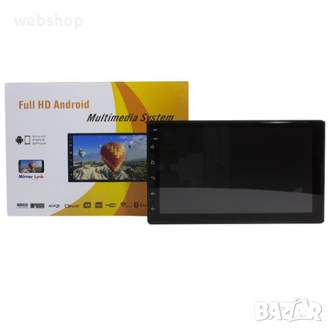 Универсална Андроид Мултимедия за кола със 7 инчов екран FULL HD Android, снимка 1 - Аксесоари и консумативи - 46248295