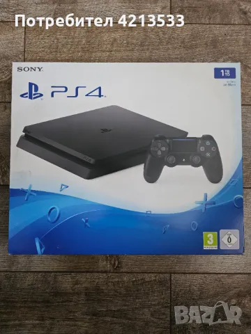 Playstation 4, 1tb Jet Black, снимка 2 - PlayStation конзоли - 47026729