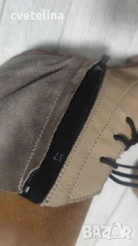 боти естествена кожа 37 номер, без забележки, снимка 4 - Дамски боти - 54051478
