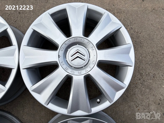 4 броя алуминиеви джанти за Citroen C4,C4 Picasso,Grand C4 Picasso,Berlingo 17, снимка 10 - Гуми и джанти - 53886038
