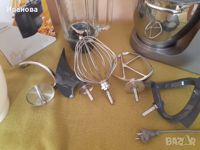 Кухненски робот KENWOOD Chef XL 1700W 6.7L KVL планетарен, снимка 4 - Кухненски роботи - 51700080