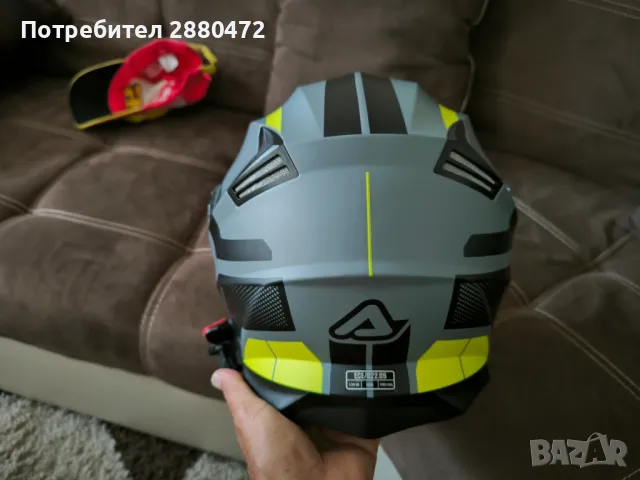 acerbis serrel отваряща се каска, снимка 7 - Аксесоари и консумативи - 47595365