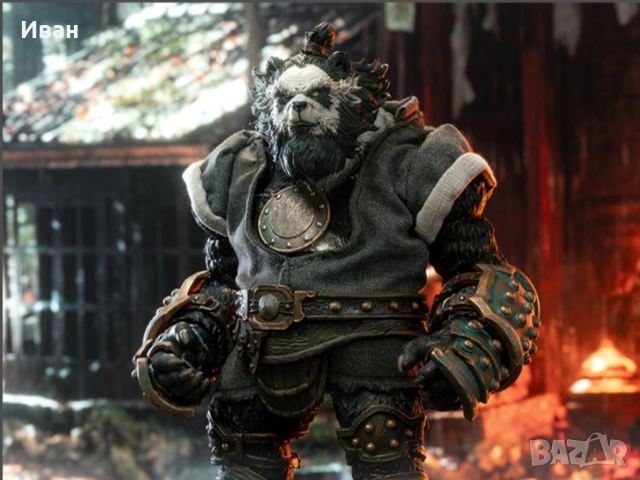 Фигурка на Черната Панда Ян / Black Panda Brother Yang от Планетата на зверовете !, снимка 2 - Фигурки - 53658386