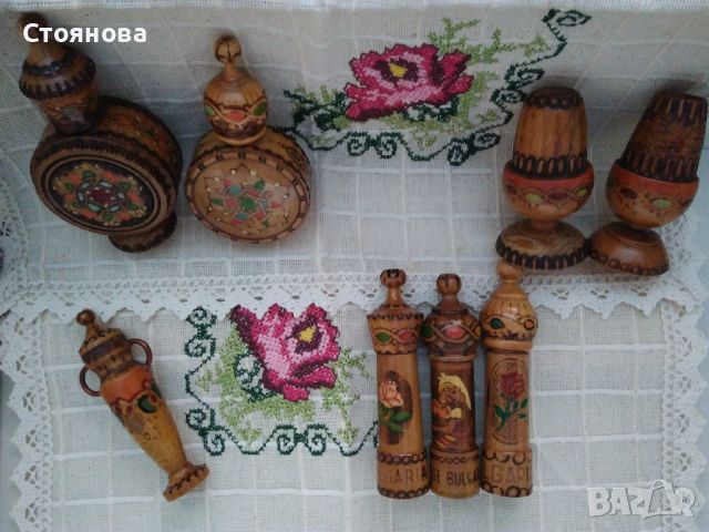 Оригинални дървени сувенири, мускали от 50-те и 60-те години на миналия век, снимка 18 - Колекции - 46165849