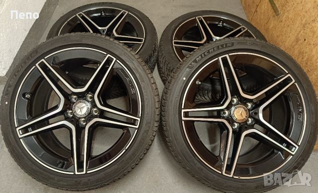 Оригинални нови джанти спорт пакет с гуми зимни 19 цола за Mercedes CLS AMG , снимка 1 - Гуми и джанти - 45581019