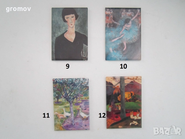 Арт магнити за хладилник, снимка 3 - Колекции - 28985279