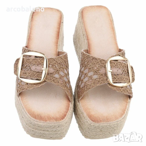 Дамски сандали на платформа, 2цвята , снимка 6 - Сандали - 51097046