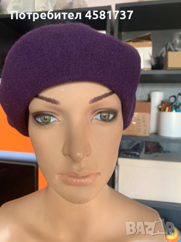 Барети вълна, различни цветове, снимка 9 - Шапки - 52481369