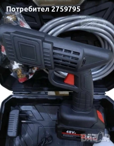 НОВО Акумулаторна водоструйка с 2 батерии 48 v., снимка 4 - Други инструменти - 50794428