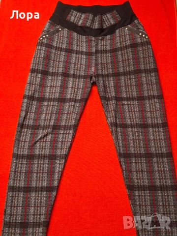 Дамски еластичен панталон , снимка 2 - Панталони - 54119861