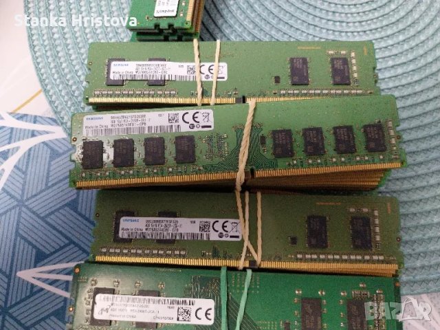 Рам Памет 4Gb DDR4 за Настолен компютър НА ЕДРО. , снимка 4 - RAM памет - 47521233