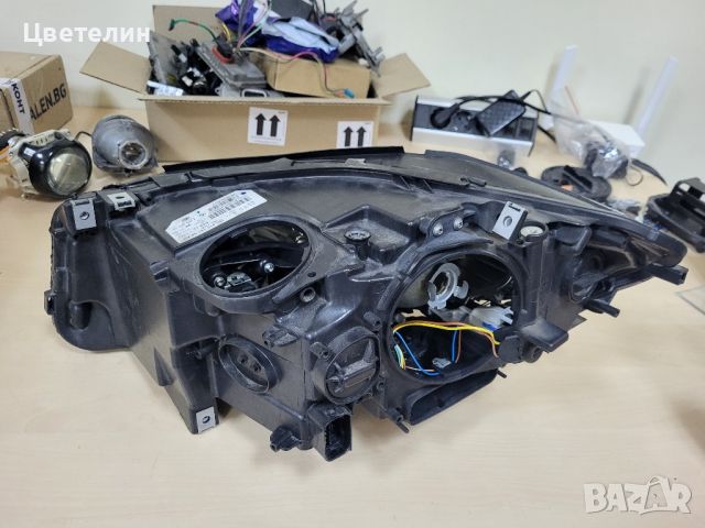 РЕМОНТ Смяна на стъкло на фарове BMW 5 F10 F11 remont smqna na styklo, снимка 4 - Части - 46592350