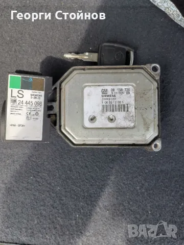 Компютър ECU Siemens 5WK9 157за Опел Зафира А 1.8 125к.с бензин код на мотора Z18XE , снимка 1 - Части - 47233043