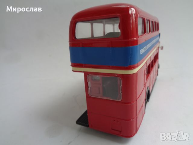 1:50 SOLIDO 1/50 Double Decker ДВУЕТАЖЕН АВТОБУС КОЛИЧКА МОДЕЛ, снимка 5 - Колекции - 45570112