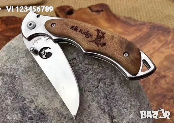 Сгъваем нож Elk Ridge 78х195 мм, снимка 3 - Ножове - 52257693