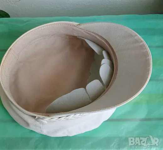 Мъжка бяла лятна шапка с козирка., снимка 5 - Шапки - 50329203