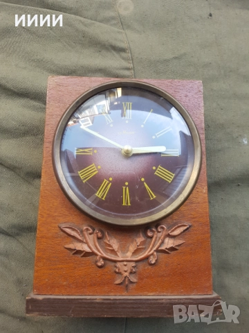 Каминен часовник Маяк, снимка 2 - Антикварни и старинни предмети - 52798404