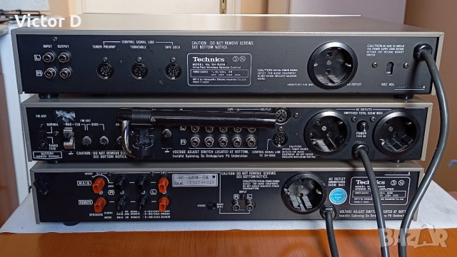 TECHNICS SE-A808 & ST-K808 & SH-R808 с дистанционно, снимка 8 - Ресийвъри, усилватели, смесителни пултове - 52929544