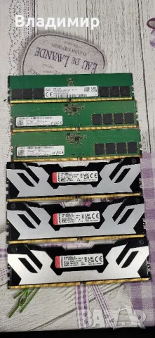 Рам памет ddr5 16гб и 32гб-4800mhz и 6400mhz, снимка 1 - RAM памет - 47957701