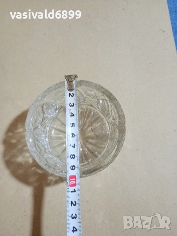 Кристален пепелник , снимка 4 - Други - 53749165