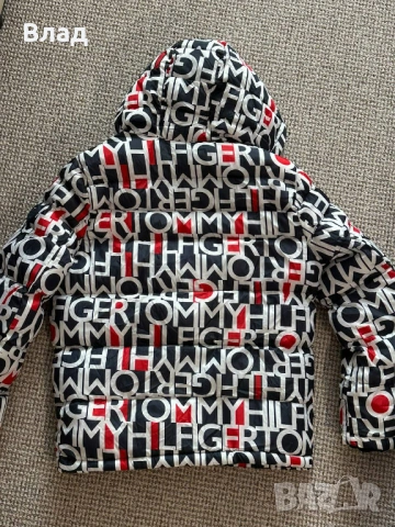 Яке Tommy Hilfiger с качулка оригинал размер M, снимка 3 - Якета - 53400685