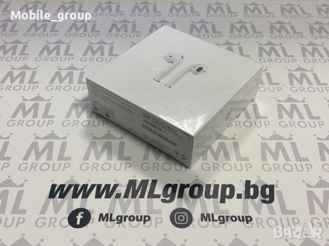 #Airpods 2 with Charging Case, нови., снимка 2 - Безжични слушалки - 45901358