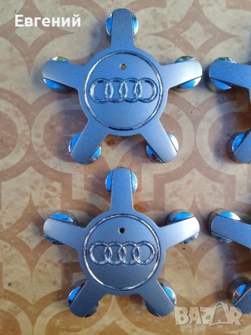 Капачки за джанти Ауди Audi тип ЗВЕЗДИ OEM 4F0 601 165N, снимка 2 - Аксесоари и консумативи - 52140138