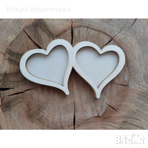 Материали за Св.Валентин от бирен картон, снимка 3 - Други - 52988394