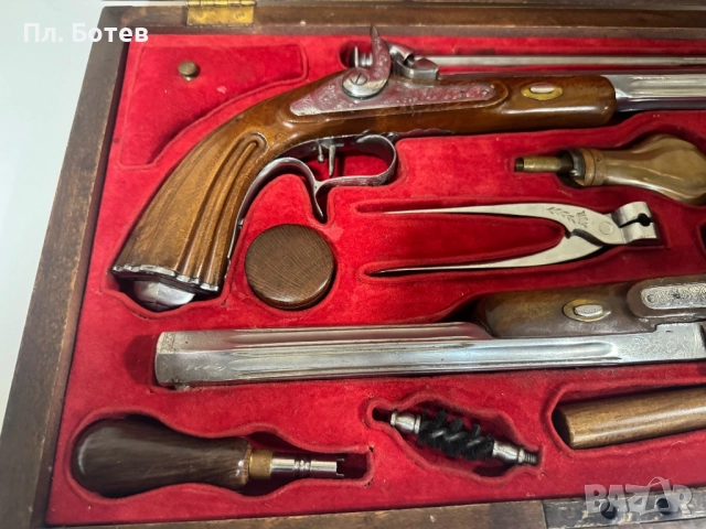 Чифт капсулни пистолети, снимка 14 - Антикварни и старинни предмети - 52457329