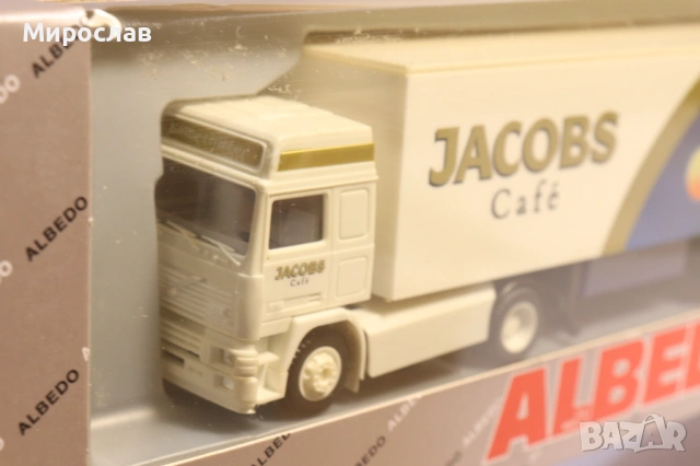 ALBEDO H0 1/87 JACOBS VOLVO КАМИОН ТИР МОДЕЛ, снимка 4 - Колекции - 53400753