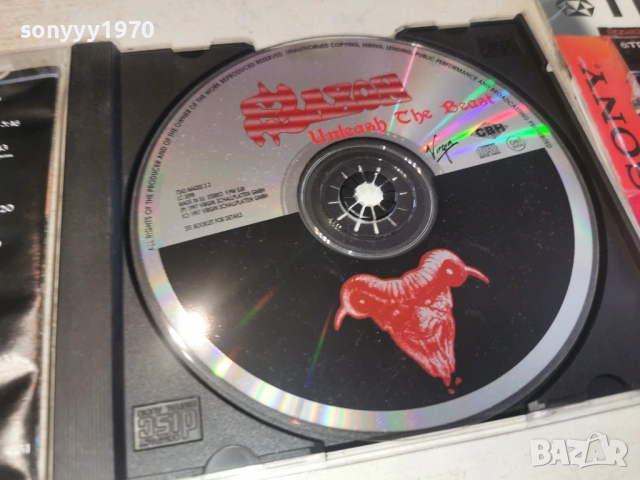 SAXON CD 0202261320, снимка 18 - CD дискове - 53321815
