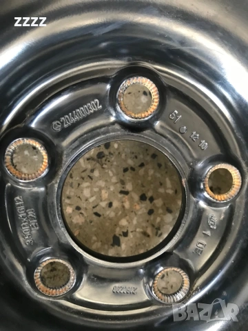 1бр.Резервна гума/Патерица/за Мерцедес16”, снимка 3 - Гуми и джанти - 53733848