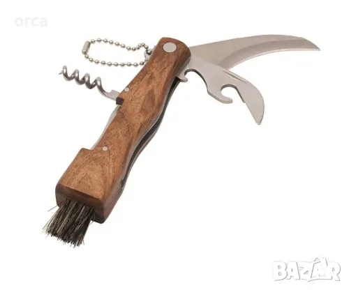 Нож за гъби с четка - гъбарски Kinetic Mushroom Knife with Brush, снимка 1 - Такъми - 48505309