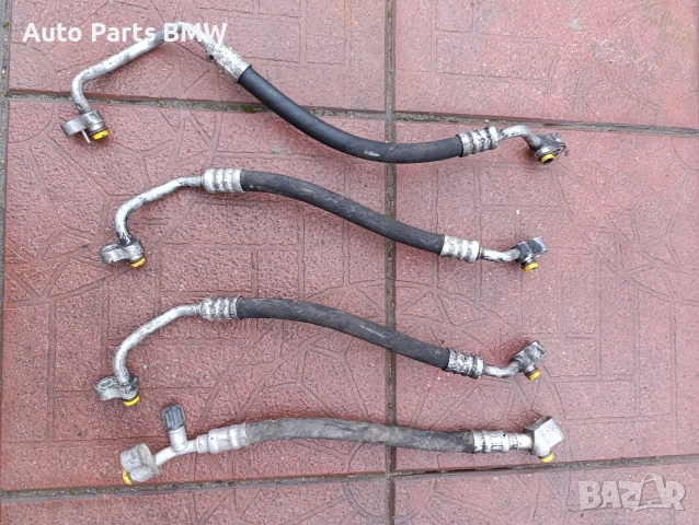 Маркуч климатик BMW E60 E61 E63 Климатична тръба компресор климатик БМВ Е60 Е61 Климатичен маркуч, снимка 7 - Части - 53214540