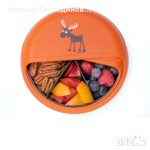  	Продавам кутия за снакс Bentodisc 18,5 см с 5 отделения на фирмата Carl Oscar , снимка 2 - Други - 51435127