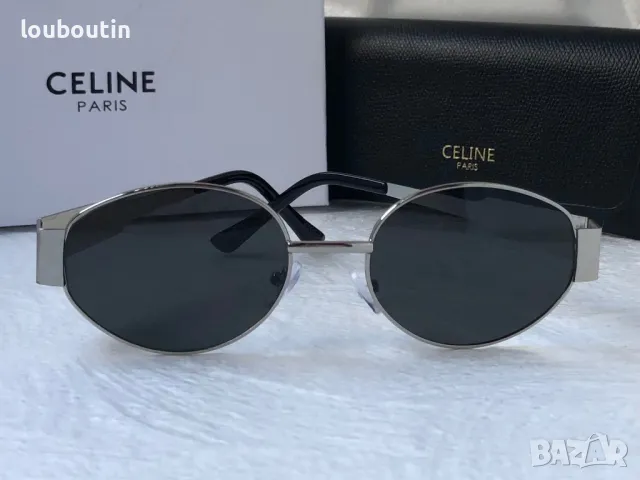 Celine 2024 дамски слънчеви очила елипса два цвята, снимка 8 - Слънчеви и диоптрични очила - 47012060