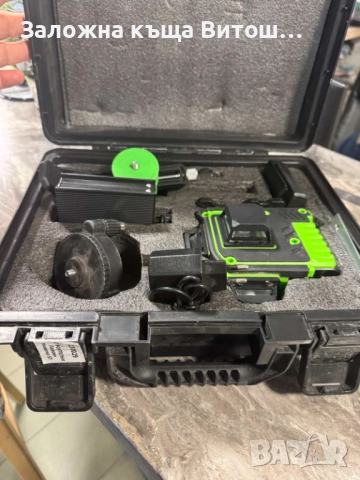 Лазерен Нивелир Stahl Mayer B-226-24SM Зелен, снимка 3 - Други инструменти - 52823431