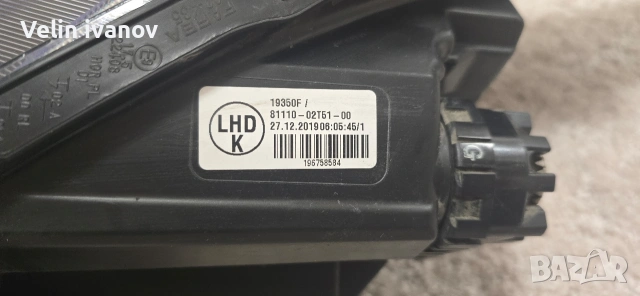 десен лед фар за тойота корола Е21, снимка 5 - Части - 53213766