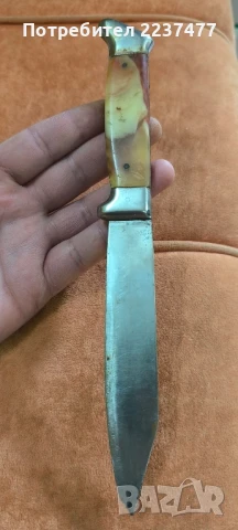 стар соц нож Велико Търново , снимка 2 - Ножове - 51409474