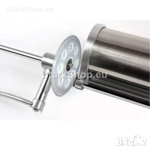 Вертикална Машина за Пълнене на Колбаси-Пълначка от Неръждаема Стомана Вертикална Натоварване 4 кг , снимка 6 - Други инструменти - 50317943