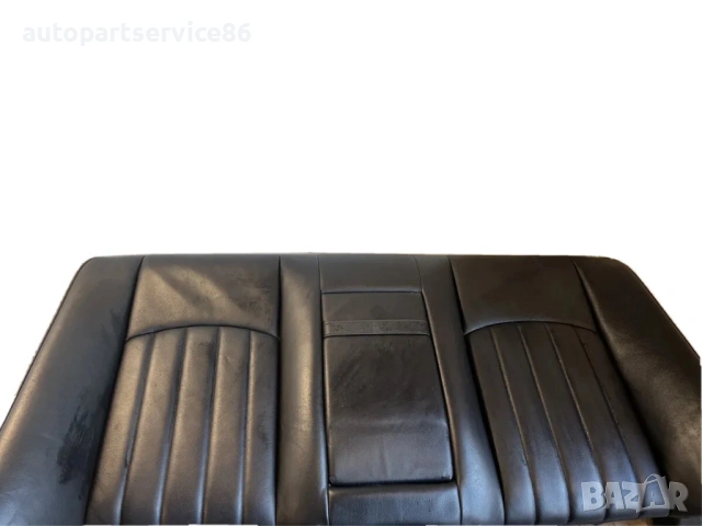 Задна седалка пейка от черна кожа RHD за Mercedes CLS W219 (2009) A2199200116