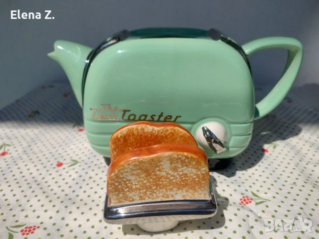 Уникален чайник - тостер - Tea Toaster винтидж от Англия, снимка 7 - Други - 54235945