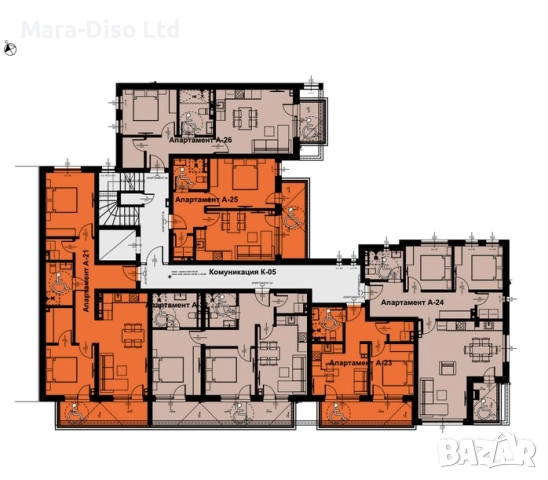 Апартамент с гледка море в гр.Поморие