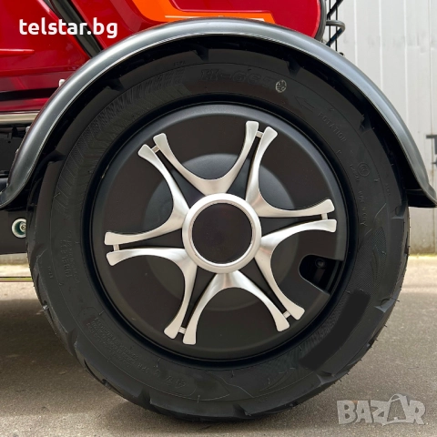 Триместна електрическа триколка TS 350-7-OFFROAD 2000W 25Ah Нов модел с повишена мощност подходяща з, снимка 4 - Мотоциклети и мототехника - 52411474