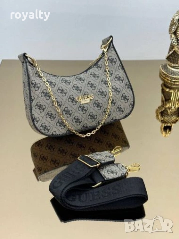 Guess Нова Дамска Кожена Чанта 