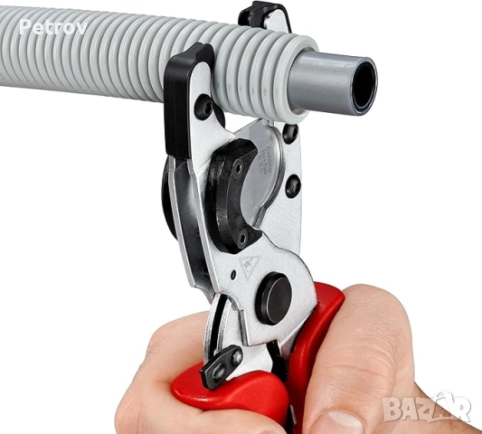 KNIPEX 90 25 20 - MADE IN GERMANY - ПРОФЕСИОНАЛНА, Маркова Ножица за PVC тръби и PVC материали !!!!!, снимка 6 - Клещи - 52269468