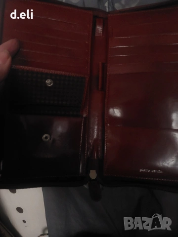 Pierre Cardin Leather Голям Нов портфейл-органайзер , снимка 7 - Портфейли, портмонета - 30369878