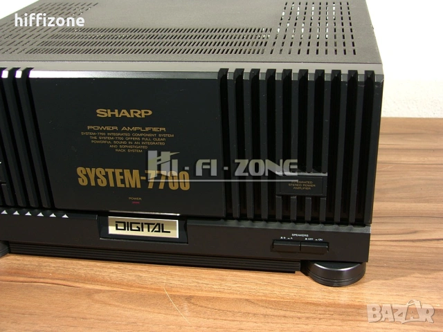 Усилвател  Sharp sm-7700h mk2 , снимка 5 - Ресийвъри, усилватели, смесителни пултове - 53681539